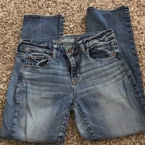 Classic straight leg denim